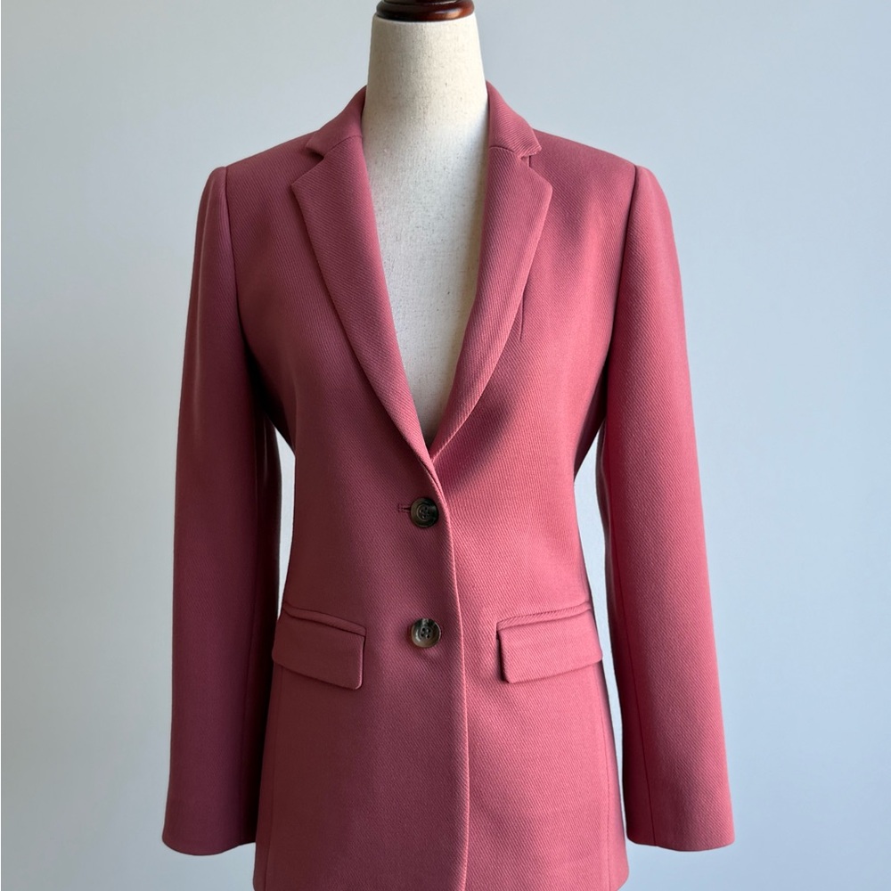 Anne Taylor Pink Winter Blazer